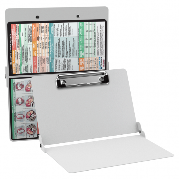 WhiteCoat Clipboard® - White OB Ultrasonography Edition
